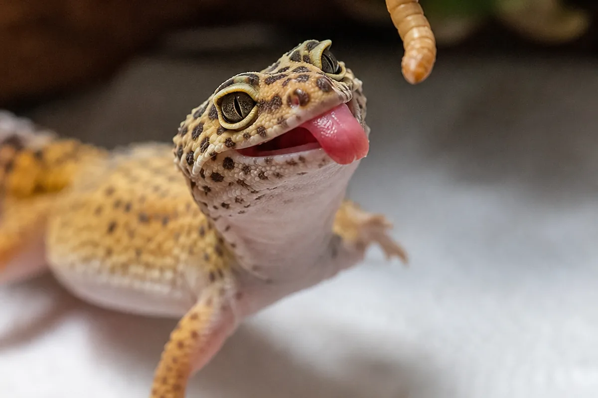 The Addiction Risk: Why Geckos Reject Other Food After Butterworms
