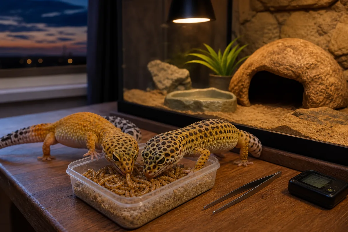 Just How Fatty Are Waxworms for a Leopard Gecko?