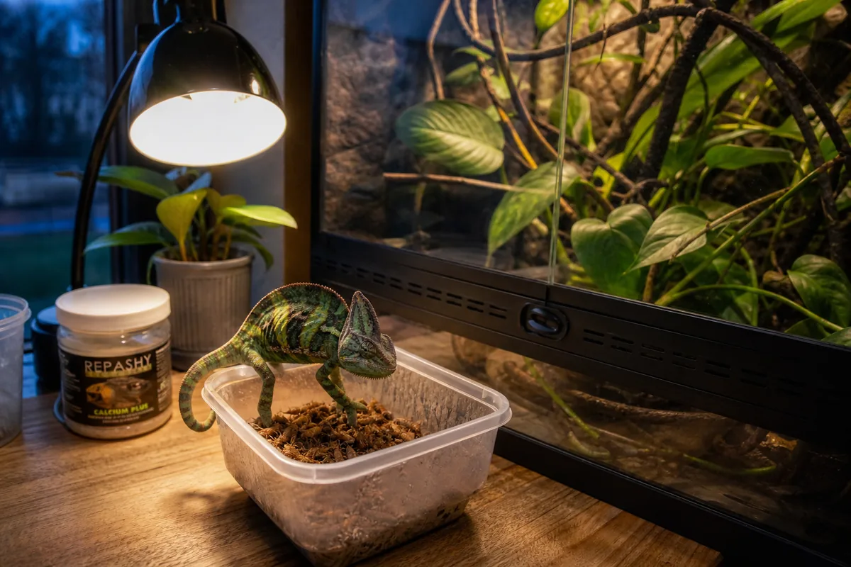 Diet: Varied Insects Every Day for Juveniles, Every Other Day for Adults