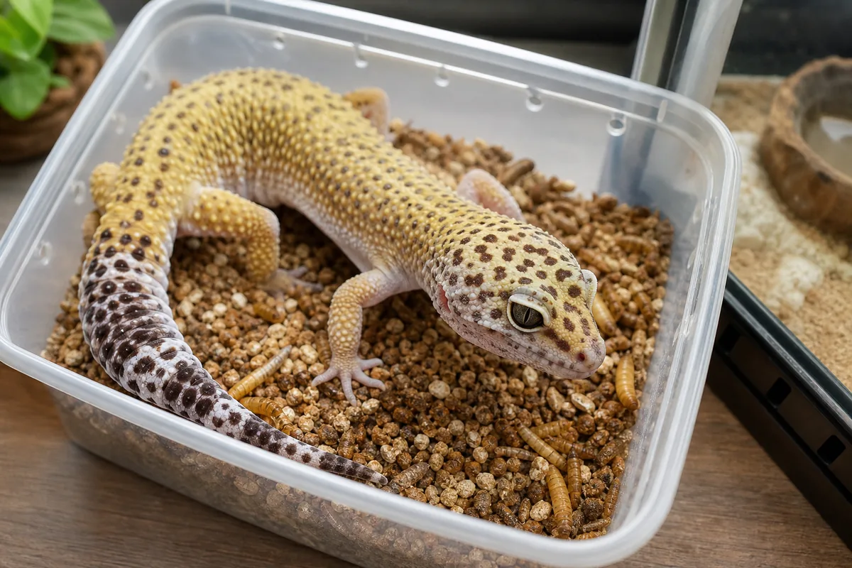 Leopard Gecko Enclosure: 20 Gallons for a Single Adult