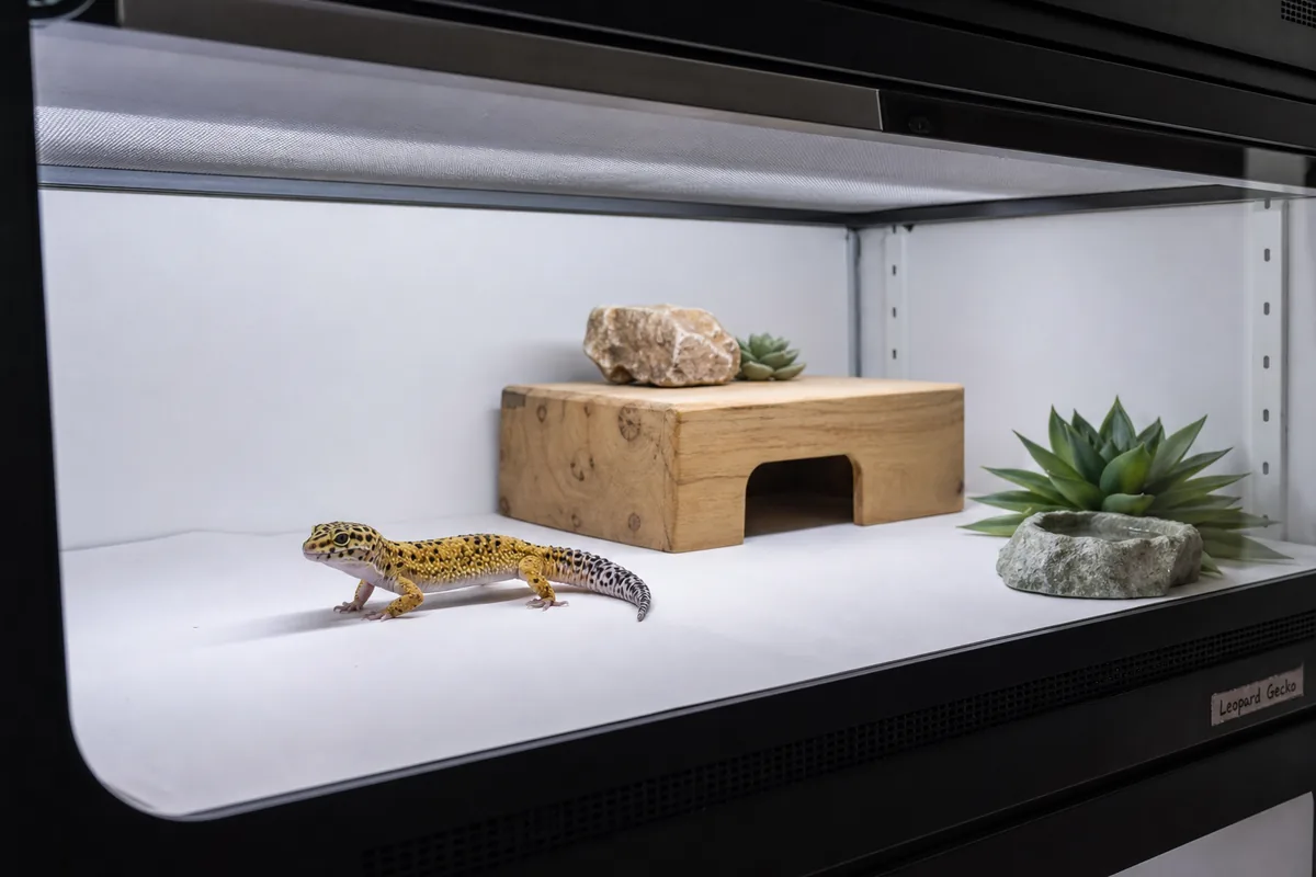 How to Set Up Belly Heat in a Leopard Gecko Tank