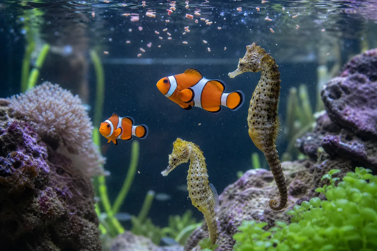 What a seahorse tank actually needs