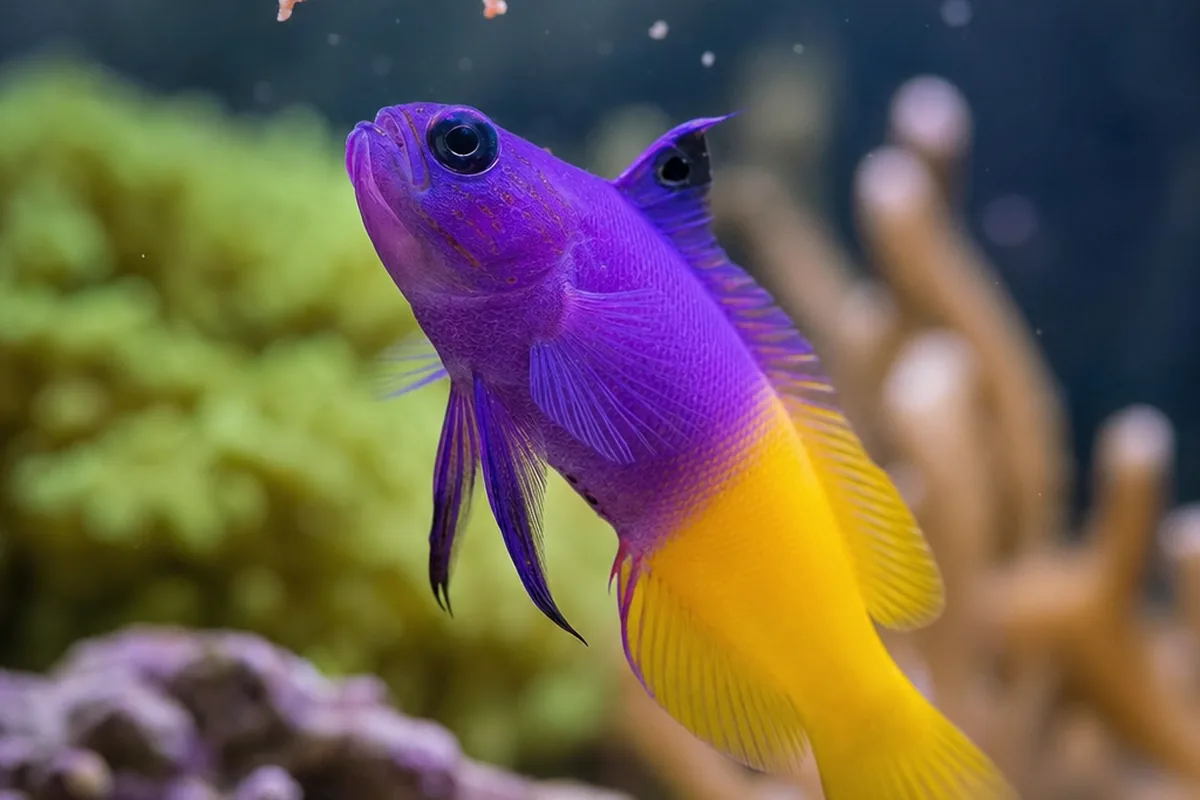 A Royal Gramma Holds Its Purple and Yellow in 30 Gallons