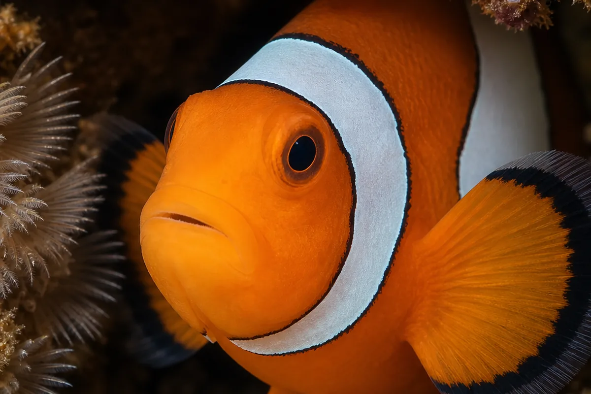 What should clownfish eat every day?