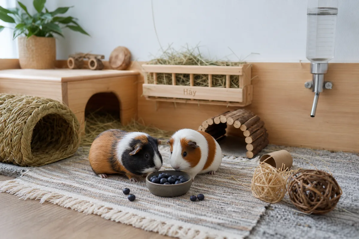How Many Blueberries Should a Guinea Pig Get a Week?
