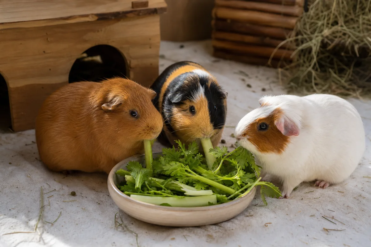 Do Celery Strings Really Endanger a Guinea Pig?