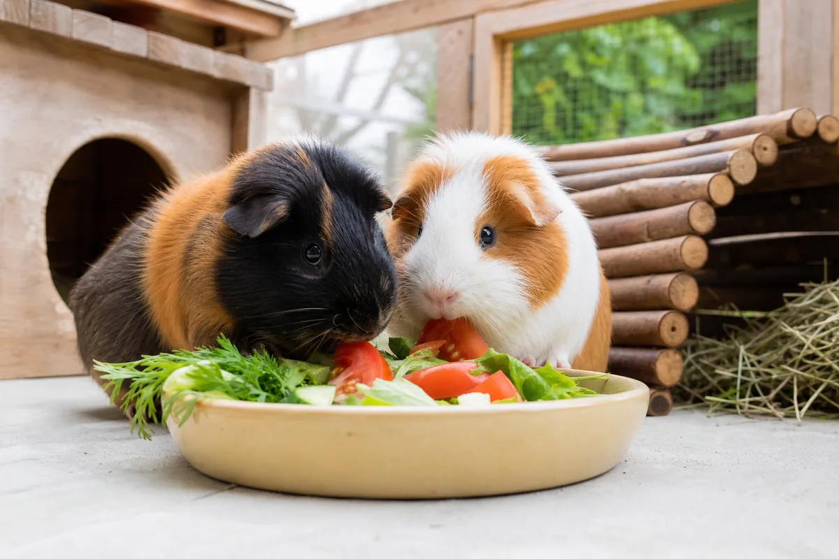 Which Part of a Tomato Is Unsafe for a Guinea Pig?