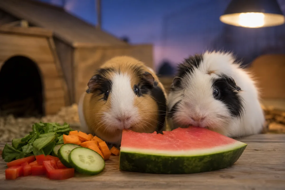 Watermelon Nutrition for Guinea Pigs: Vitamin C and 6g Sugar