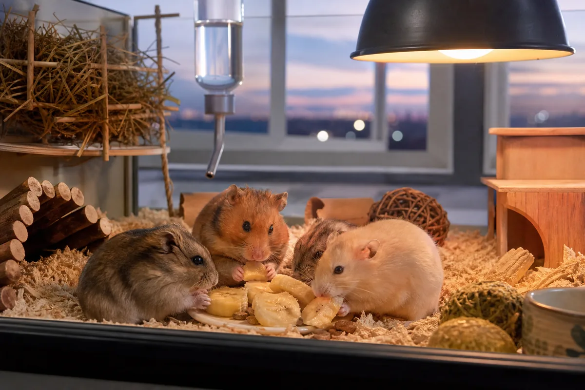 Banana Nutrition for Hamsters: The Sugar Problem