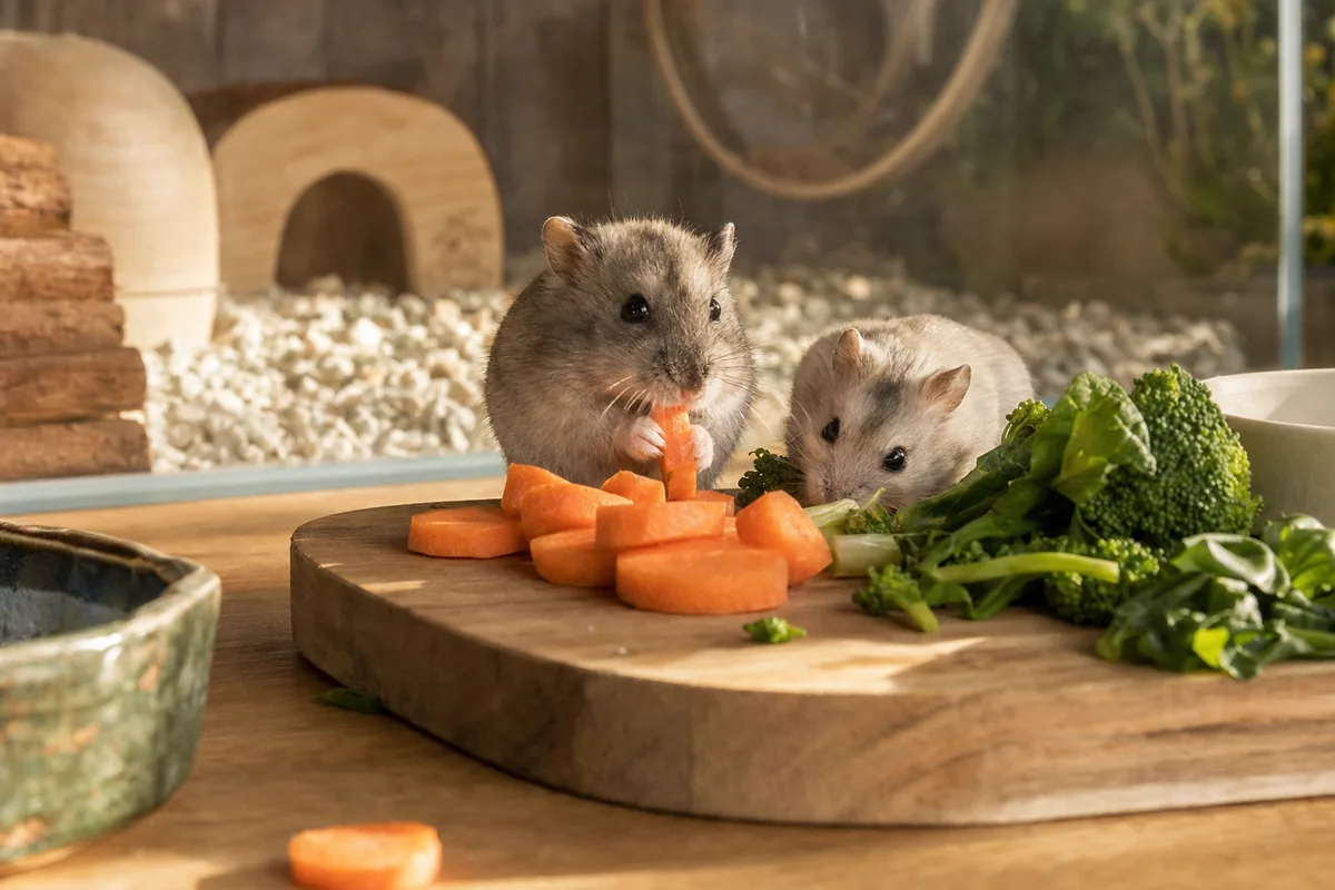 Are Carrots the Better Vegetable Treat for a Hamster?