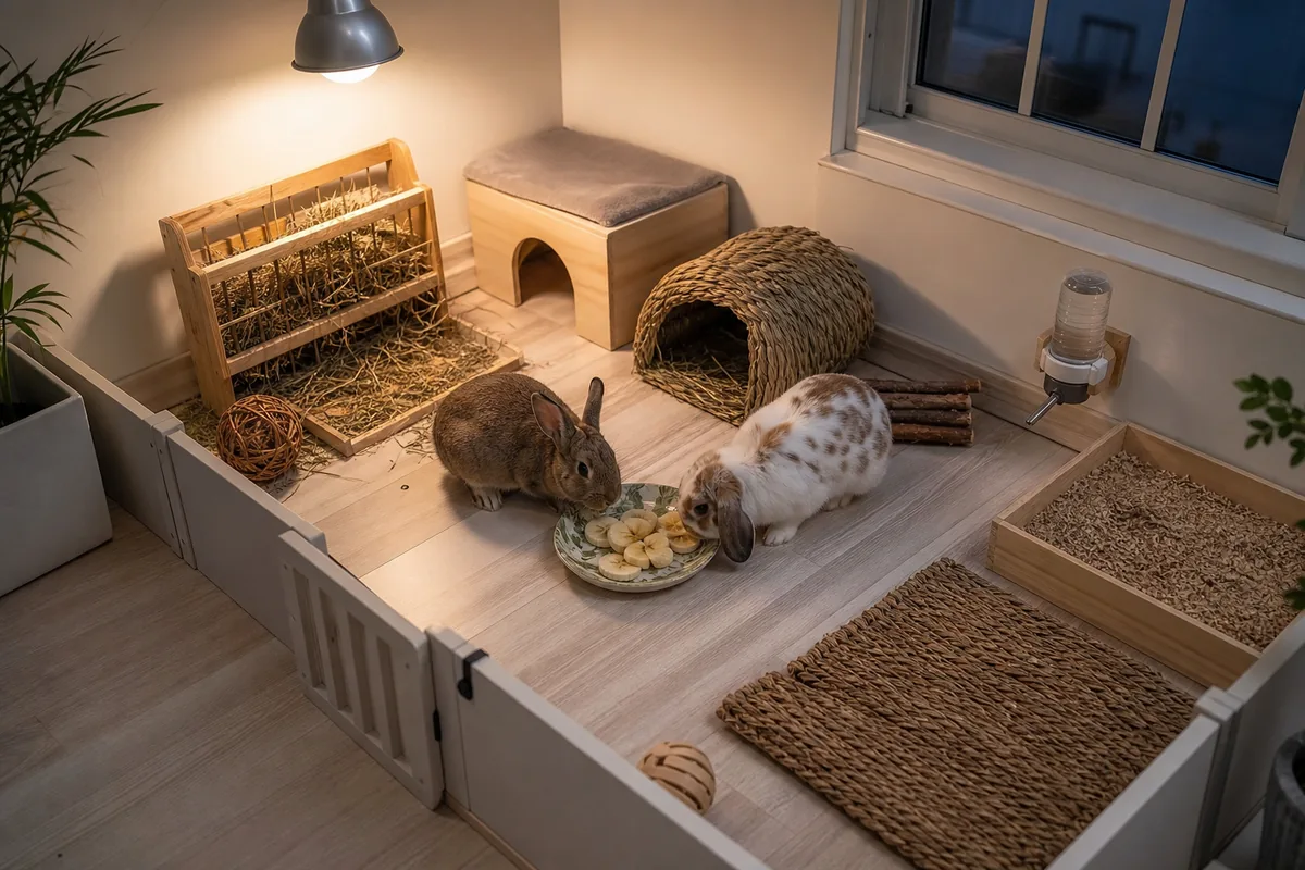 Portion Size by Rabbit Body Weight