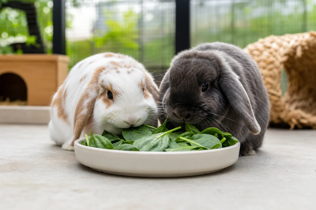Is Spinach Actually Dangerous for a Rabbit, or Just Rich?