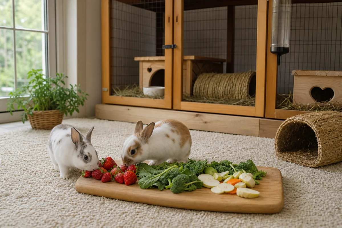How Many Strawberries Can a Rabbit Have in a Week?
