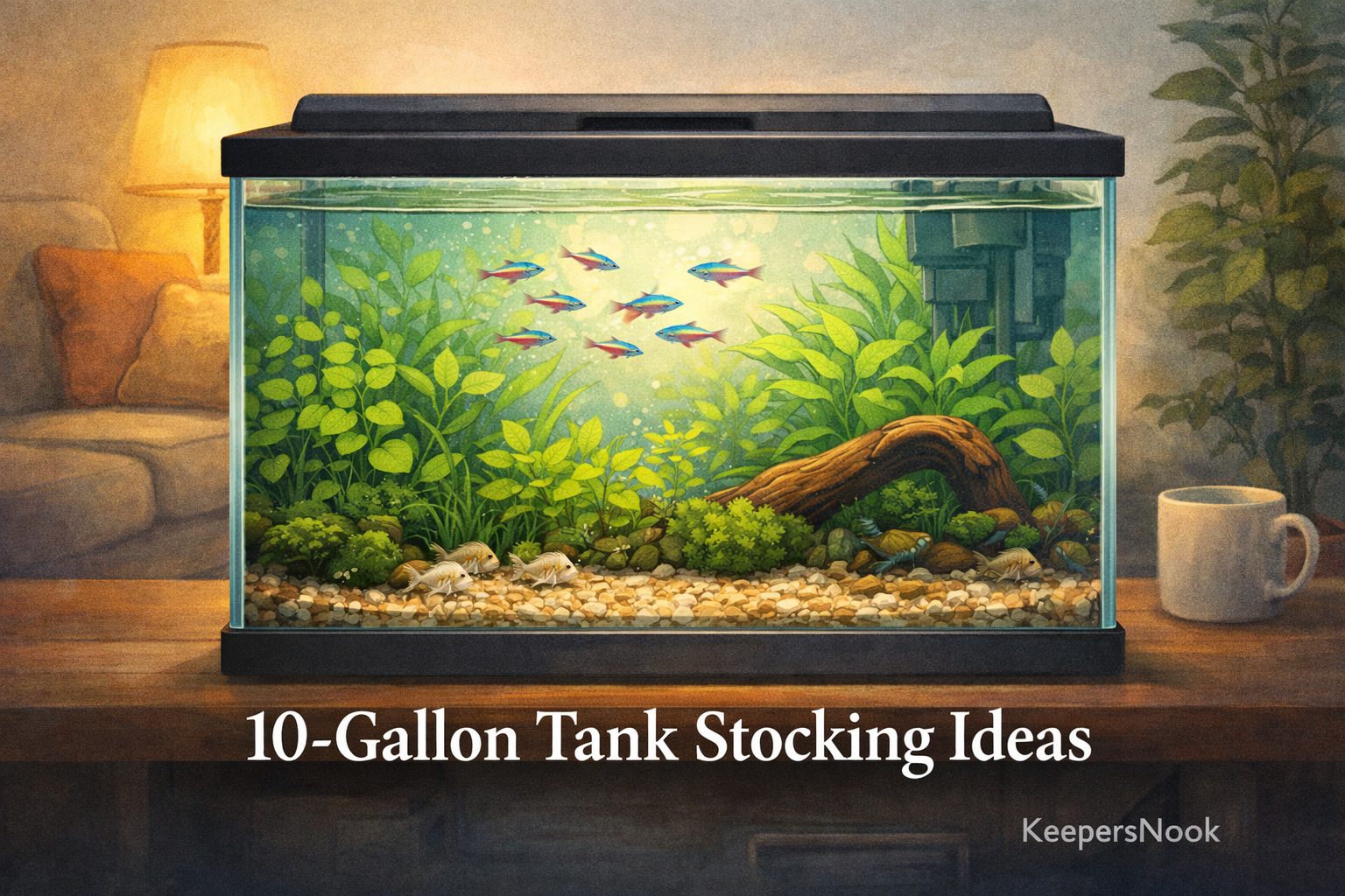 10-Gallon Tank Stocking: Species Combos That Work