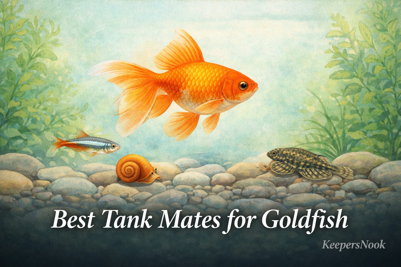 Best Tank Mates for Goldfish: Cold-Water Species That Work