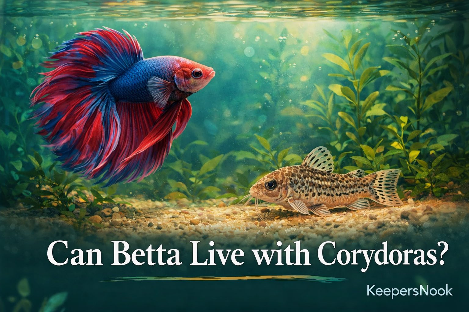 Can Betta Live with Corydoras? One of the Safest Pairings