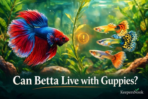Can Betta Fish Live with Guppies? Why Color Triggers Attacks