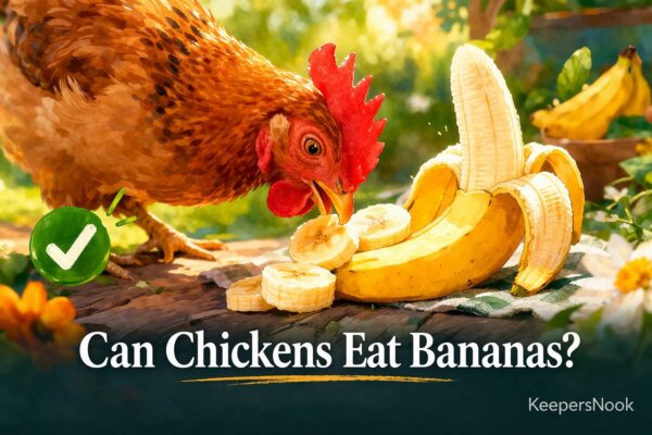 Can Chickens Eat Bananas? Peel, Flesh, and Sugar Content