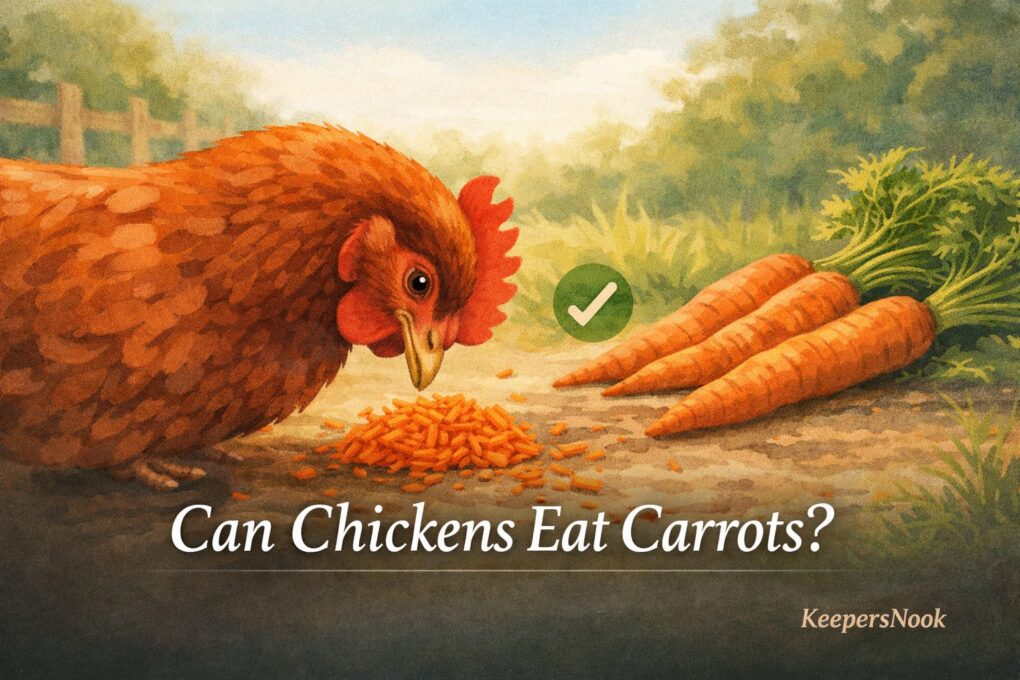 Can Chickens Eat Carrots? Raw, Cooked, and Carrot Tops