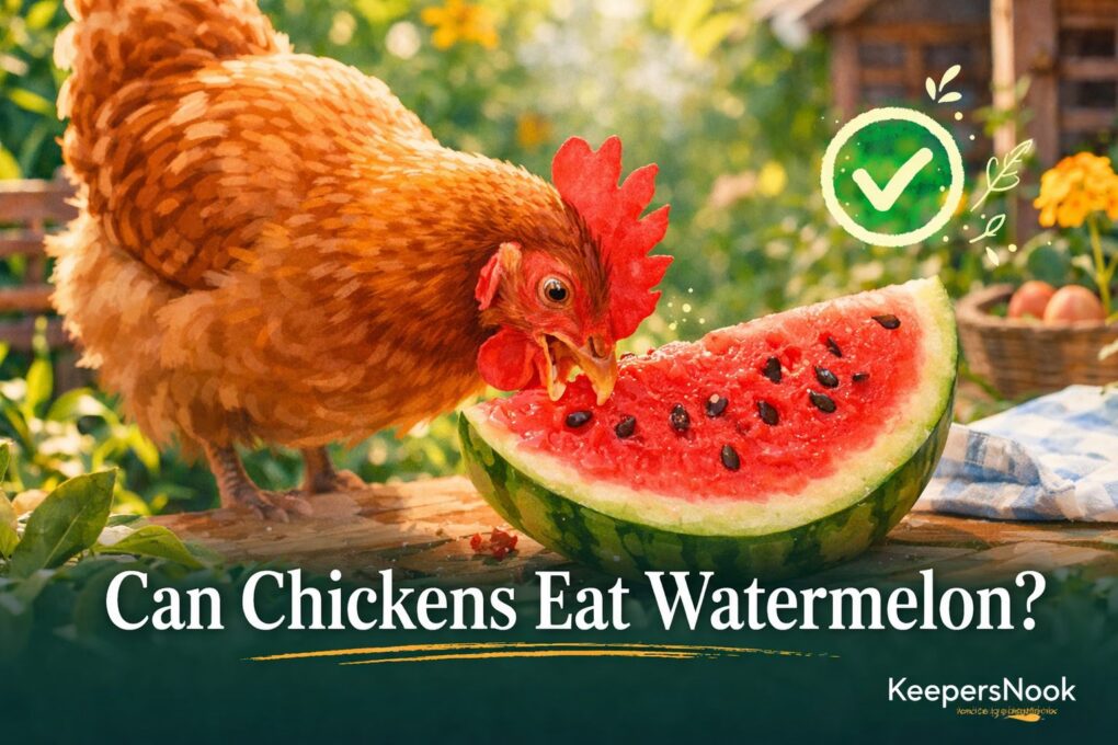 Can Chickens Eat Watermelon? Rind, Seeds, and Summer Feeding