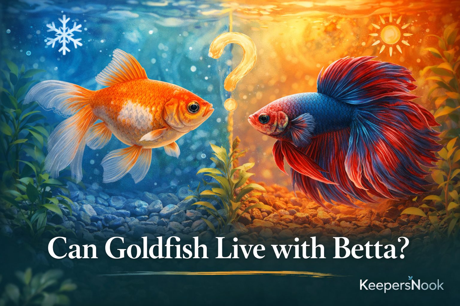 Can Goldfish Live with Betta? Temperature Makes It Impossible