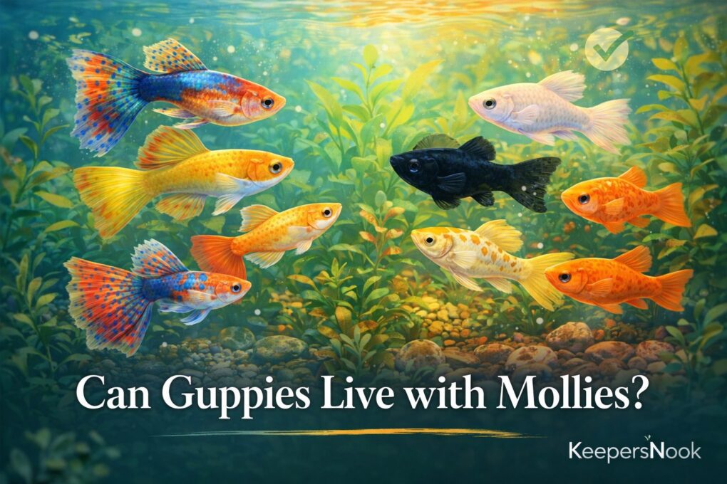 Can Guppies Live with Mollies? Same Family, Different Needs