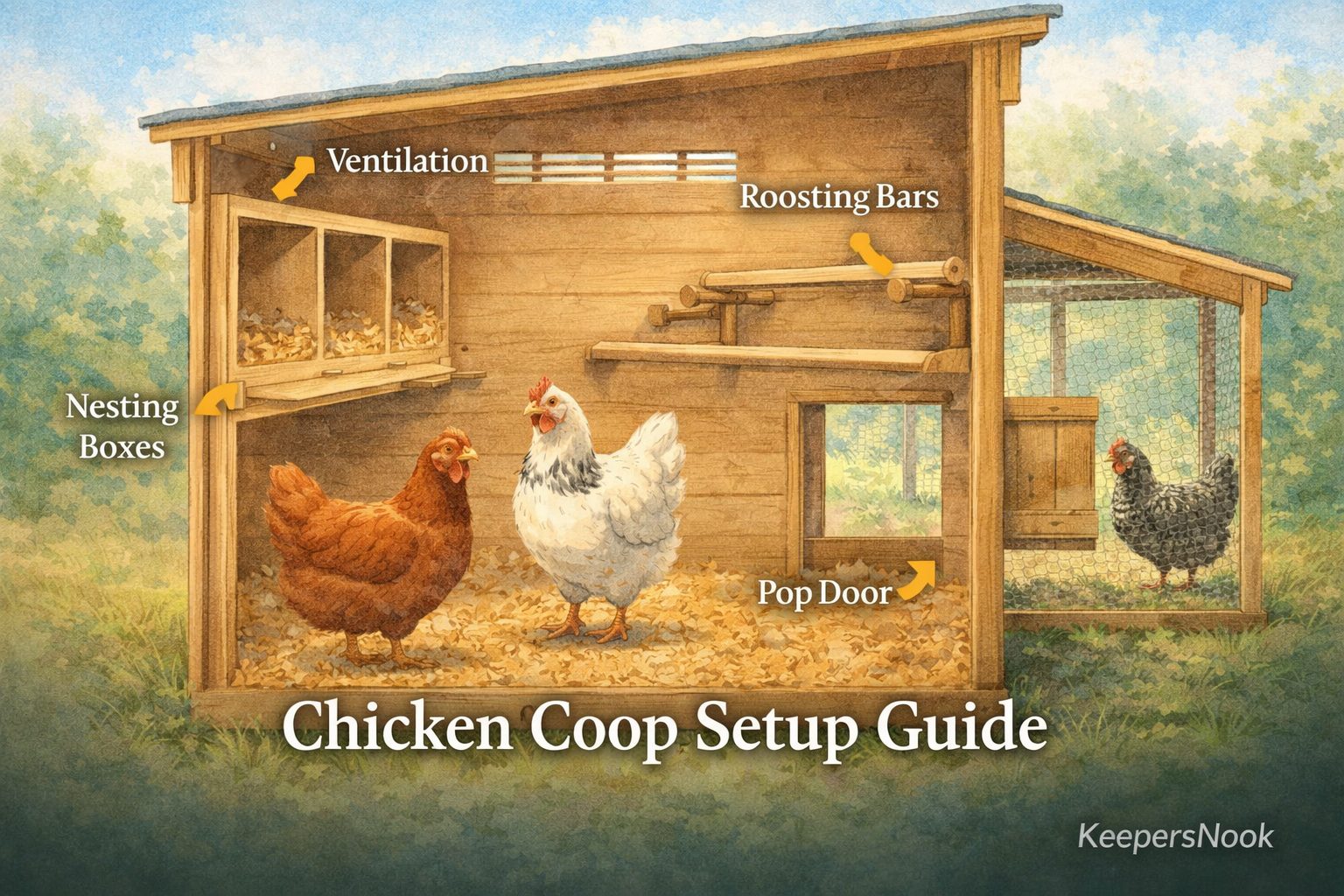 Chicken Coop Setup Guide: Step-by-Step for Beginners