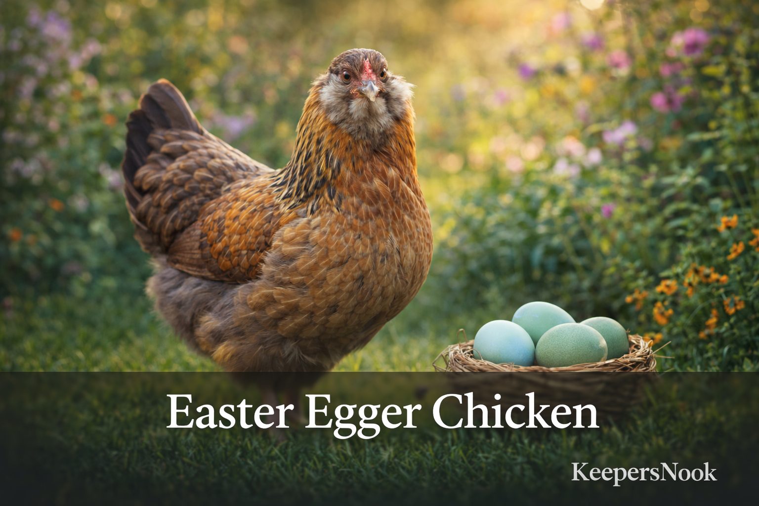 Easter Egger: Blue and Green Eggs from a Hardy, Friendly Hybrid
