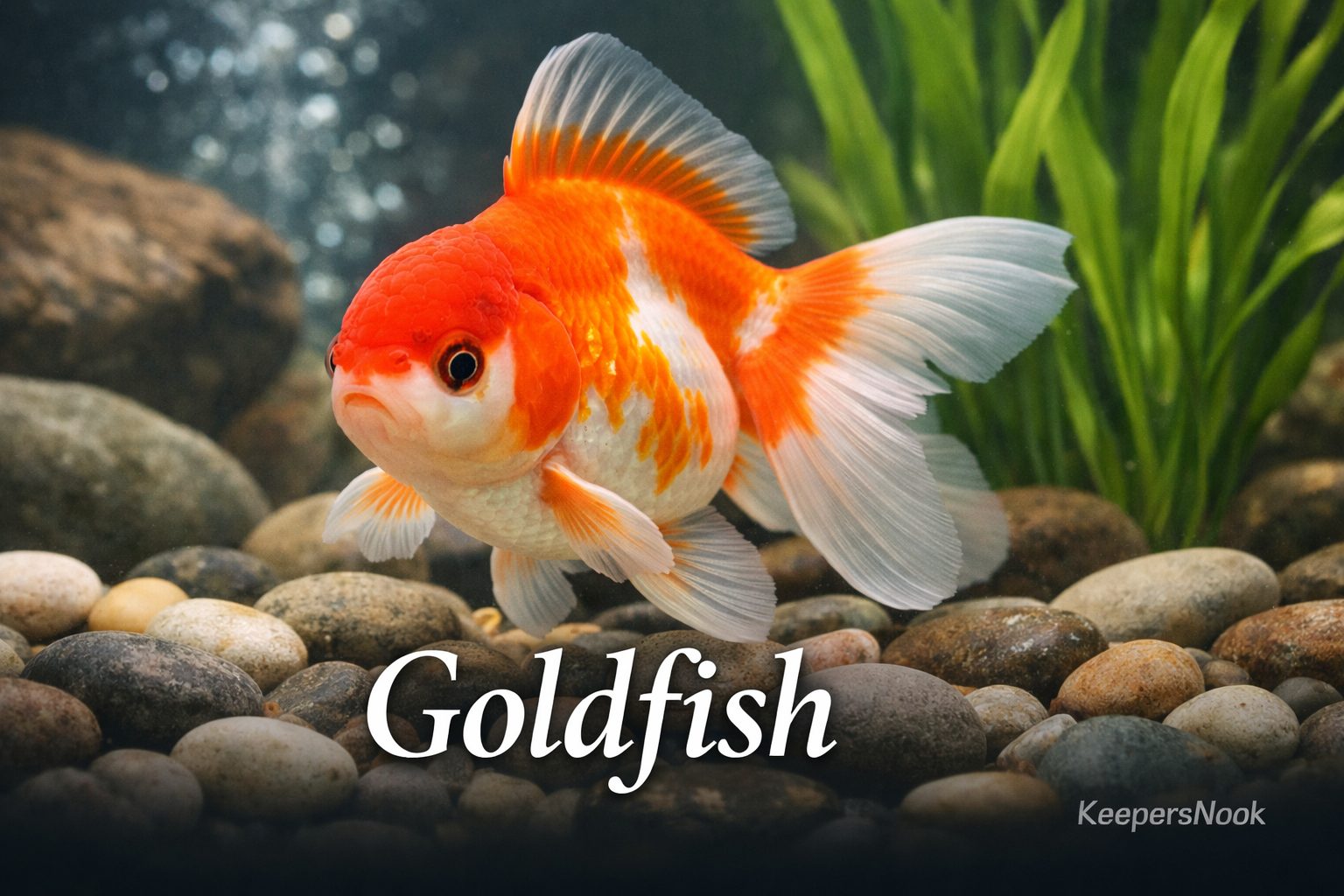 Goldfish: 20-Gallon Minimum, Cold Water, and 20-Year Lifespan