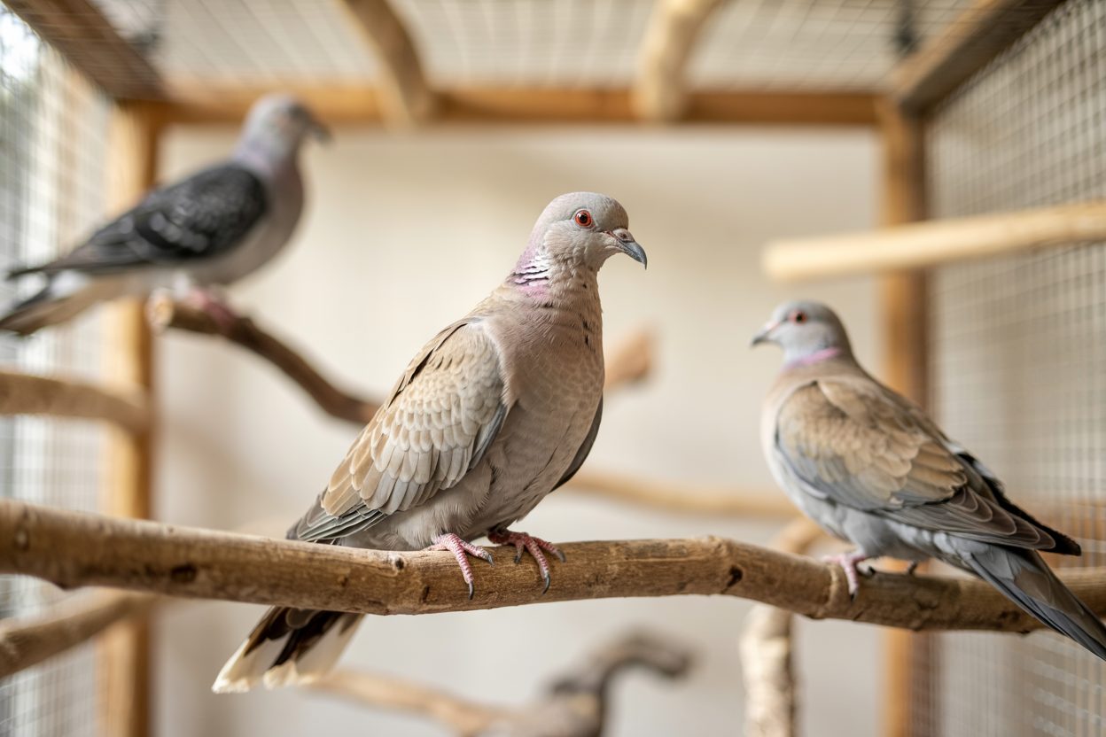 Ringneck Dove, Quietest Pet Bird Overall