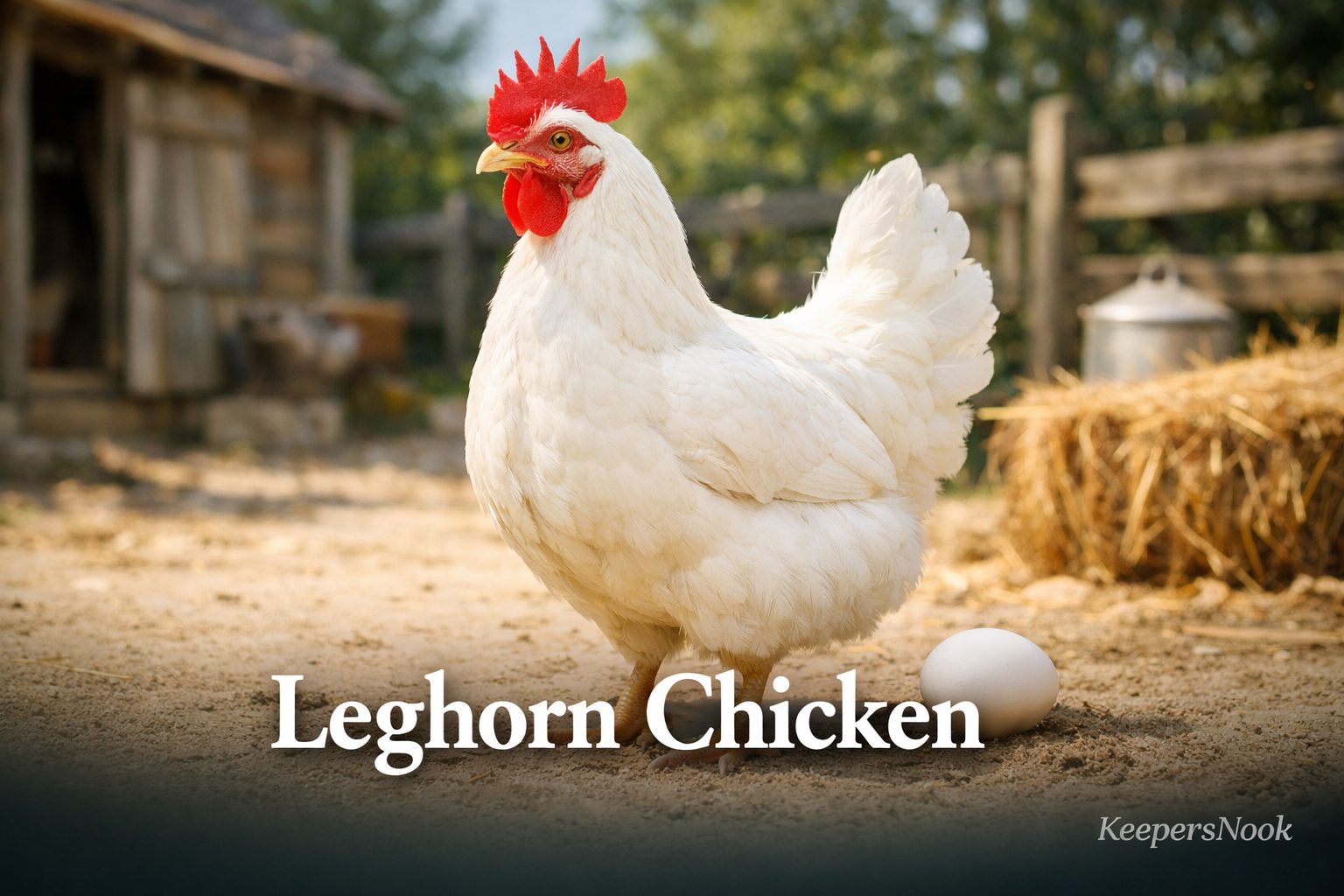 Leghorn Chicken: 300+ White Eggs, Flighty Temperament, and Care