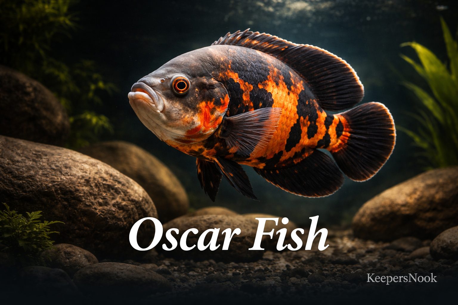 Oscar Fish: 75-Gallon Minimum for This Aggressive Cichlid