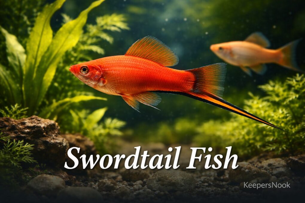 Swordtail: Livebearer with the Iconic Tail Extension