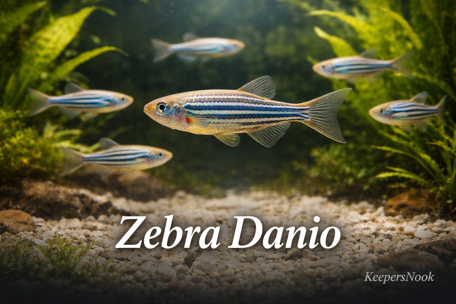 Zebra Danio: Nearly Indestructible and Perfect for Cycling